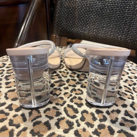 XOXO Rhinestone Heels LIKE NEW - Picture 5 of 12